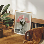 Vertical 3x4 Frame Mockup With Sunlight