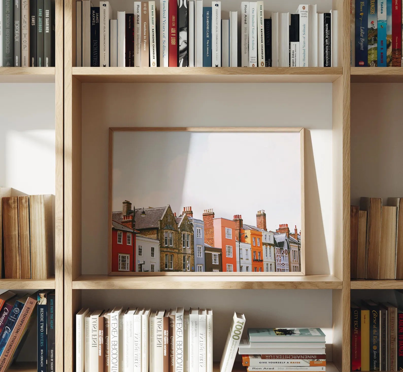 Horizontal 4x3 Frame Mockup With Sunlight