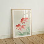 Vertical A Series Frame Mockup With Reflection