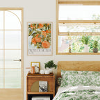 Vertical 3x4 Bedroom Wall Frame Mockup