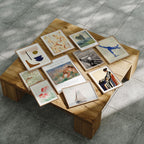 10 Frames 3x4 Mockup With Sunlight