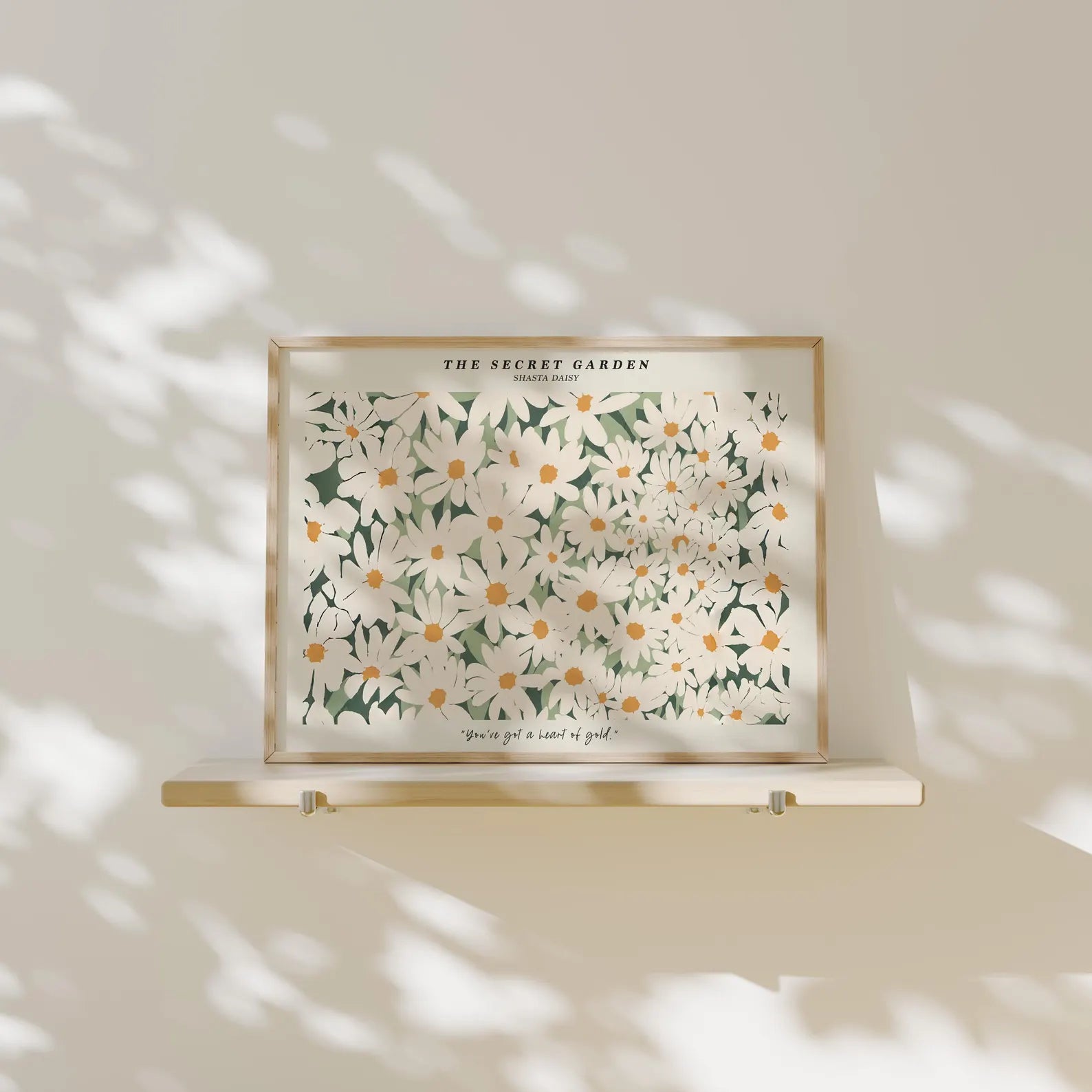 Horizontal 4x3 Frame Mockup With Sunlight