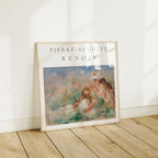 Square Frame Mockup With Reflection