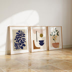 3 Vertical A Series Frames Mockup With Sunlight