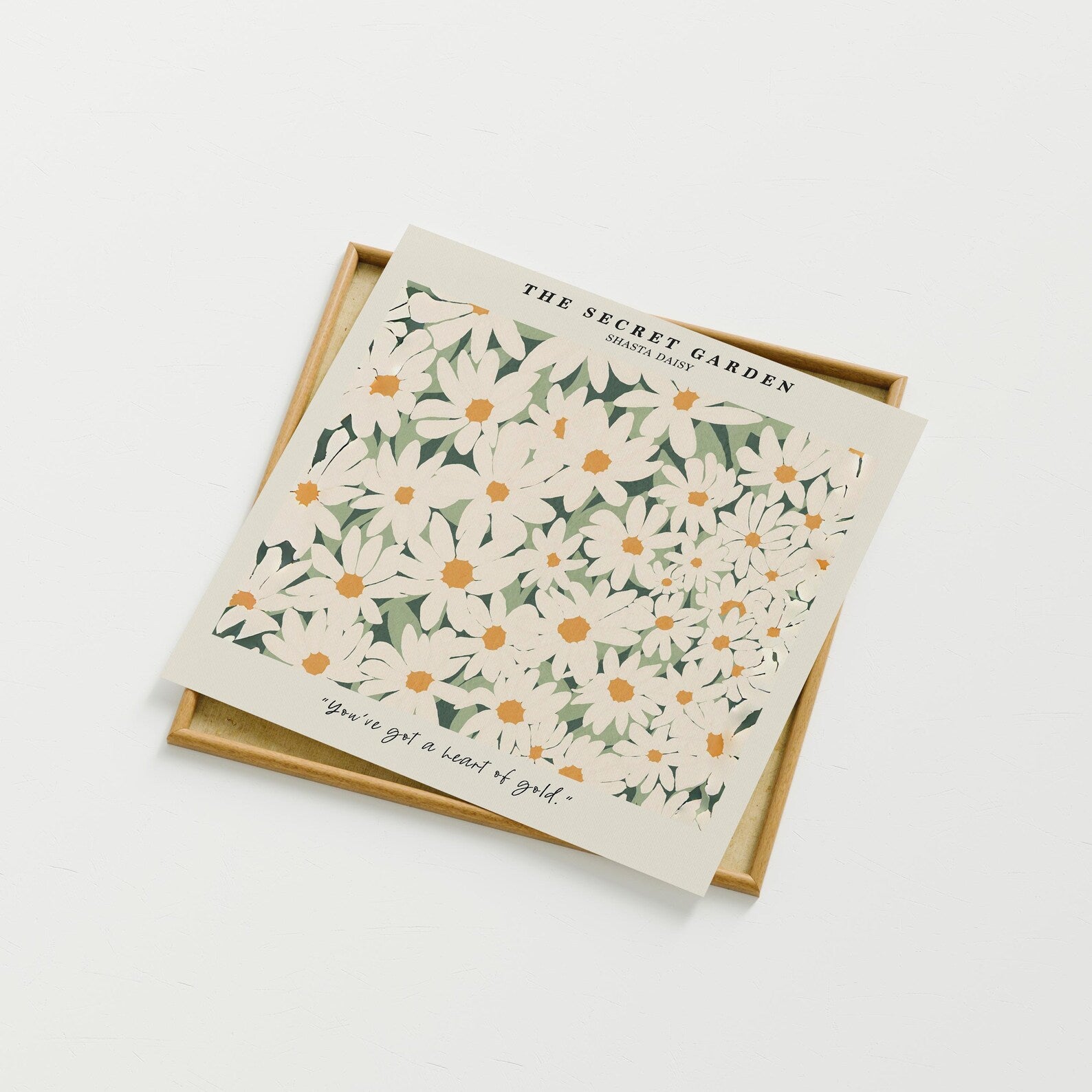 Square Poster With Frame Mockup