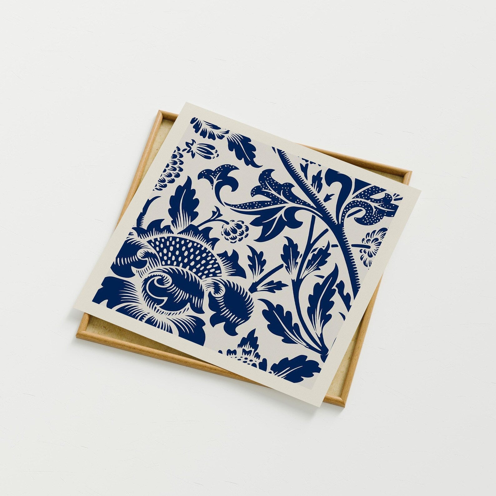 Square Poster With Frame Mockup