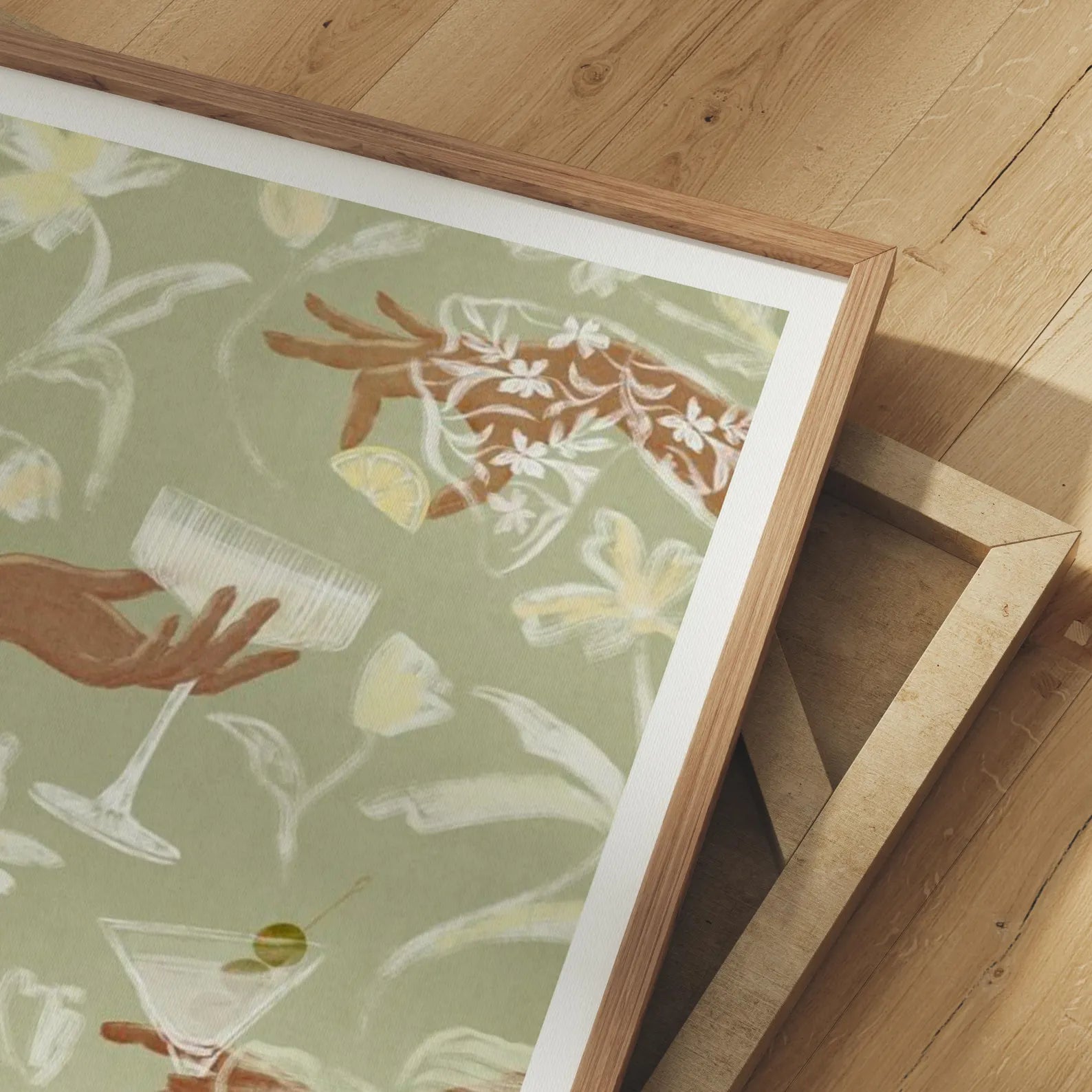 Close Up Frame Mockup