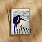 Vertical A Series Frame Mockup With Sunlight