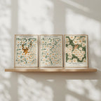 3 Vertical A Series Frames Mockup With Sunlight