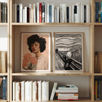 2 Vertical 3x4 Frames Mockup With Sunlight