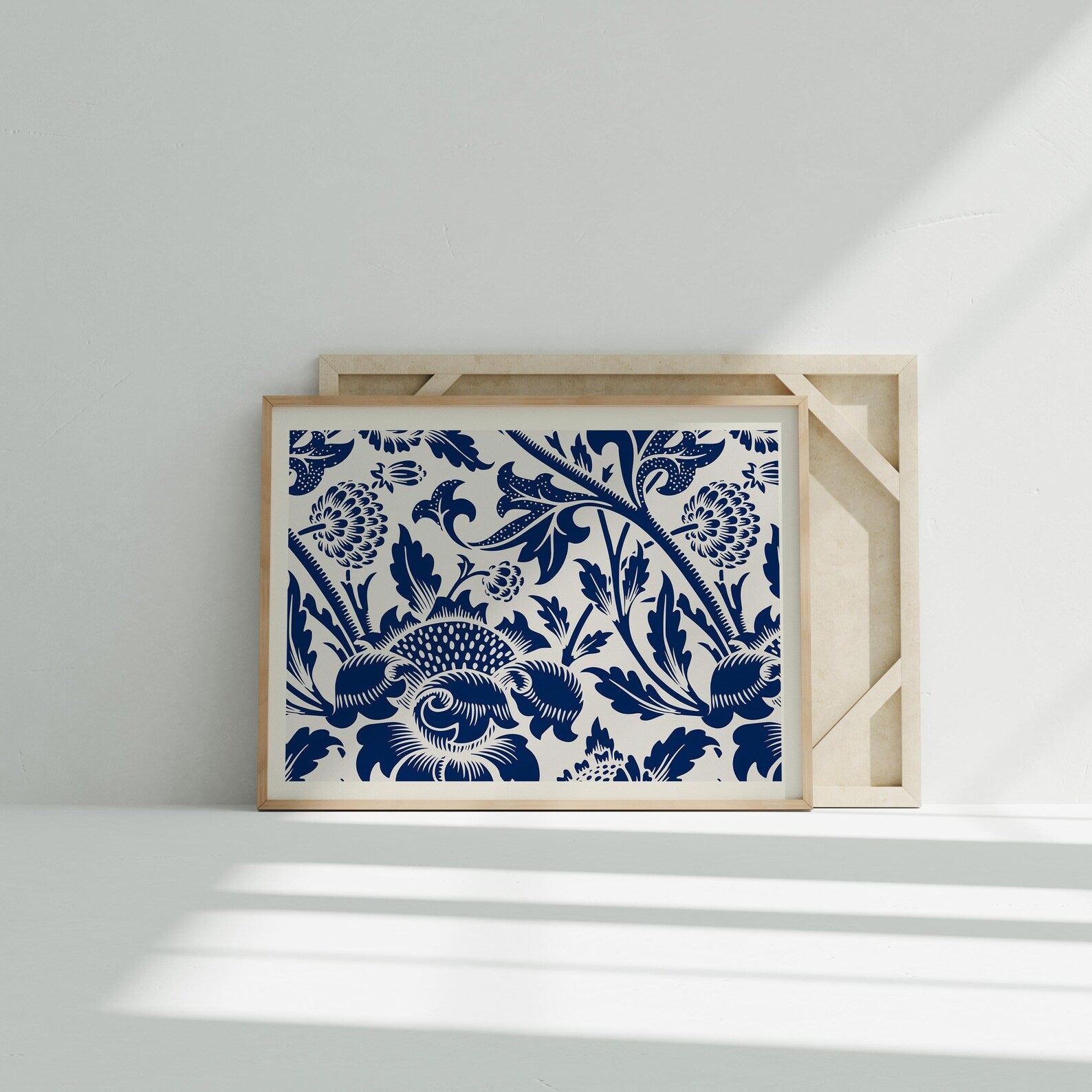 Horizontal 4x3 Frame Mockup With Sunlight