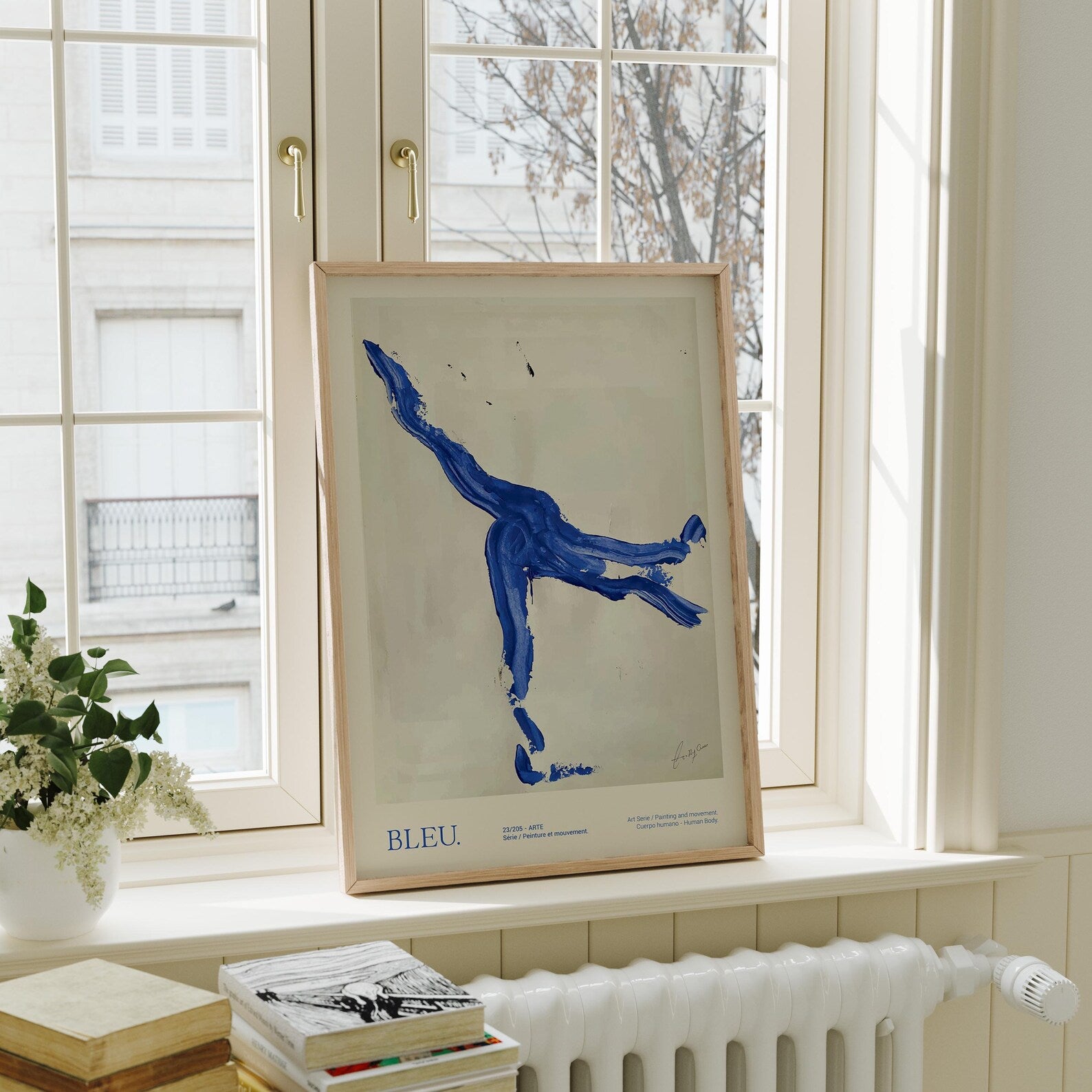 Vertical A Series Frame Mockup