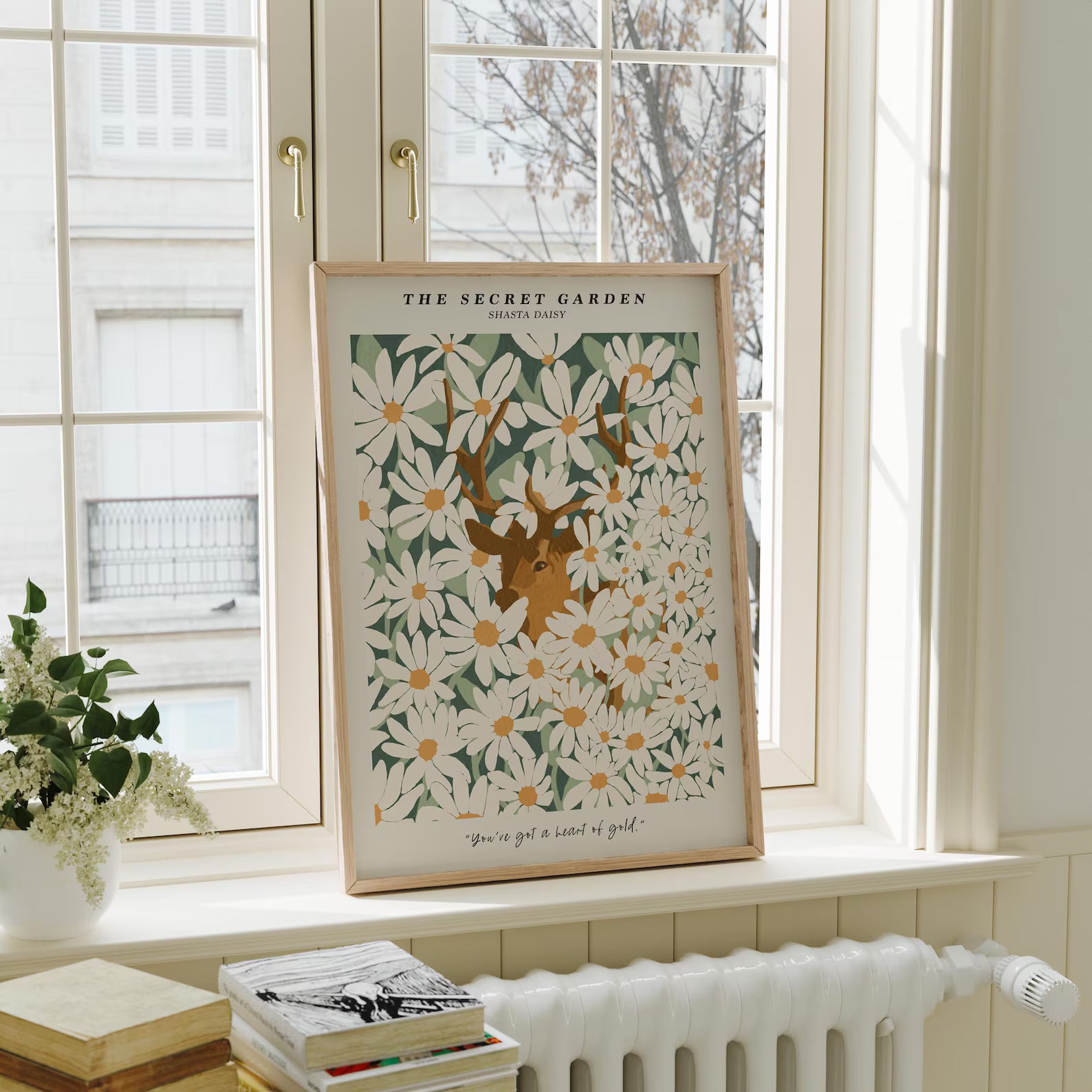 Vertical A Series Frame Mockup