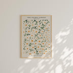 Vertical A Series Wall Frame Mockup With Sunlight