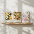 3 Vertical A Series Frames Mockup With Sunlight