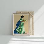 Vertical 3x4 Frame Mockup With Sunlight