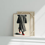 Vertical 3x4 Frame Mockup With Sunlight