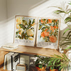 2 Vertical 3x4 Frames Mockup With Sunlight