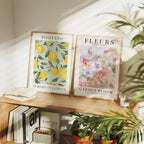 2 Vertical 3x4 Frames Mockup With Sunlight