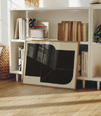 Horizontal 4x3 Frame Mockup With Reflection