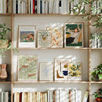 8 Vertical 3x4 Frames Mockup With Sunlight