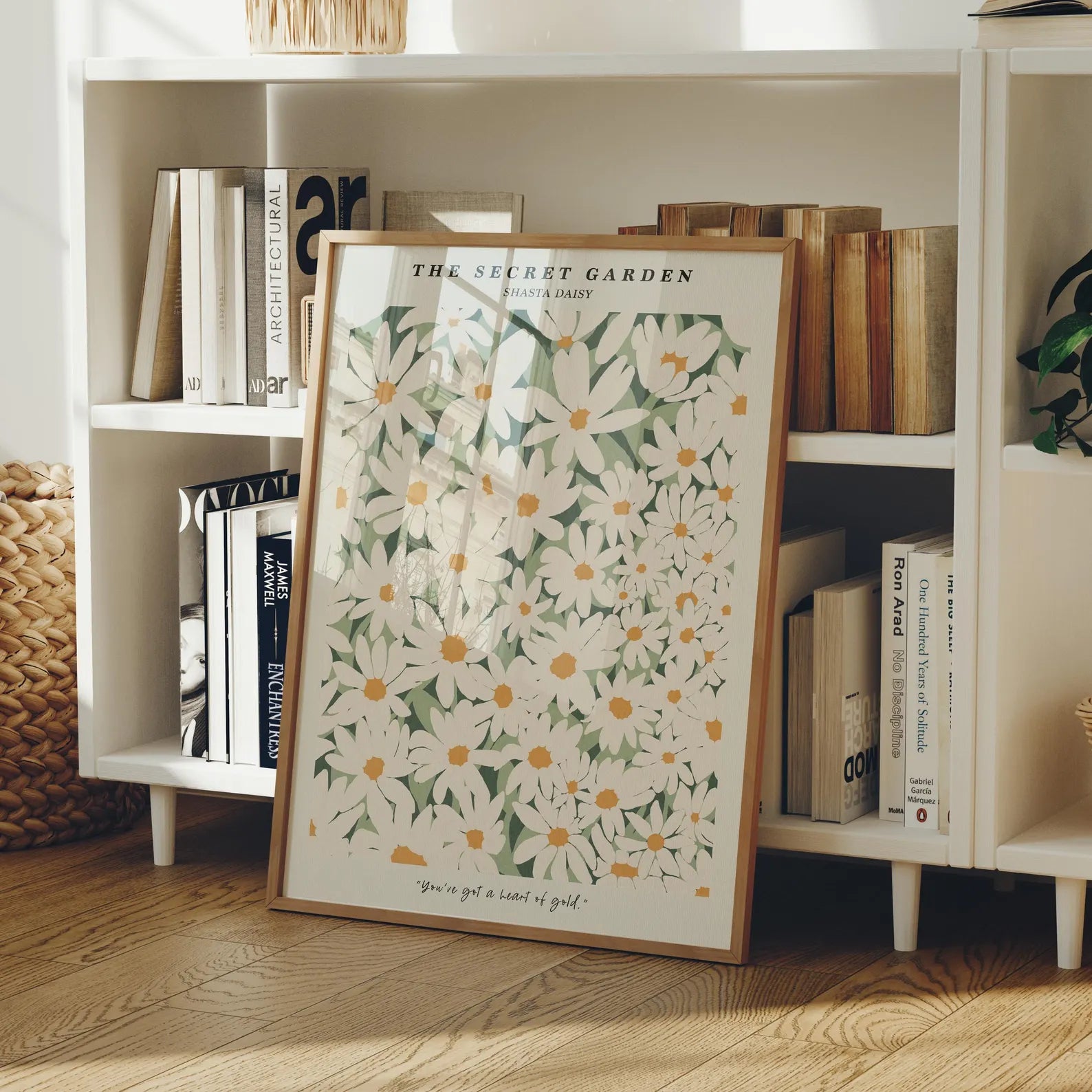 Vertical 3x4 Frame Mockup With Reflection