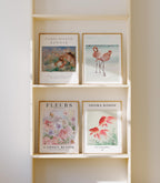 4 Vertical 3x4 Frames Mockup With Sunlight