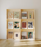 12 Vertical 3x4 Frames Mockup With Sunlight