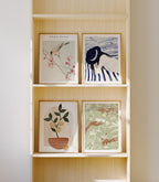 4 Vertical 3x4 Frames Mockup With Sunlight