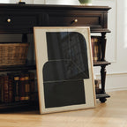 Vertical 3x4 Frame Mockup With Reflection