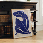 Vertical 3x4 Frame Mockup With Reflection