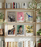 6 Vertical 3x4 Frames Mockup With Sunlight