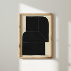 Vertical 5x7 Wall Frame Mockup With Sunlight