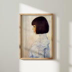 Vertical 5x7 Wall Frame Mockup With Sunlight