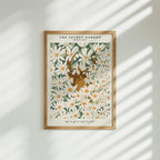 Vertical 5x7 Wall Frame Mockup With Sunlight