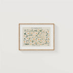 Horizontal White Wall Frame Mockup