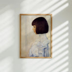 Vertical 5x7 Wall Frame Mockup With Sunlight