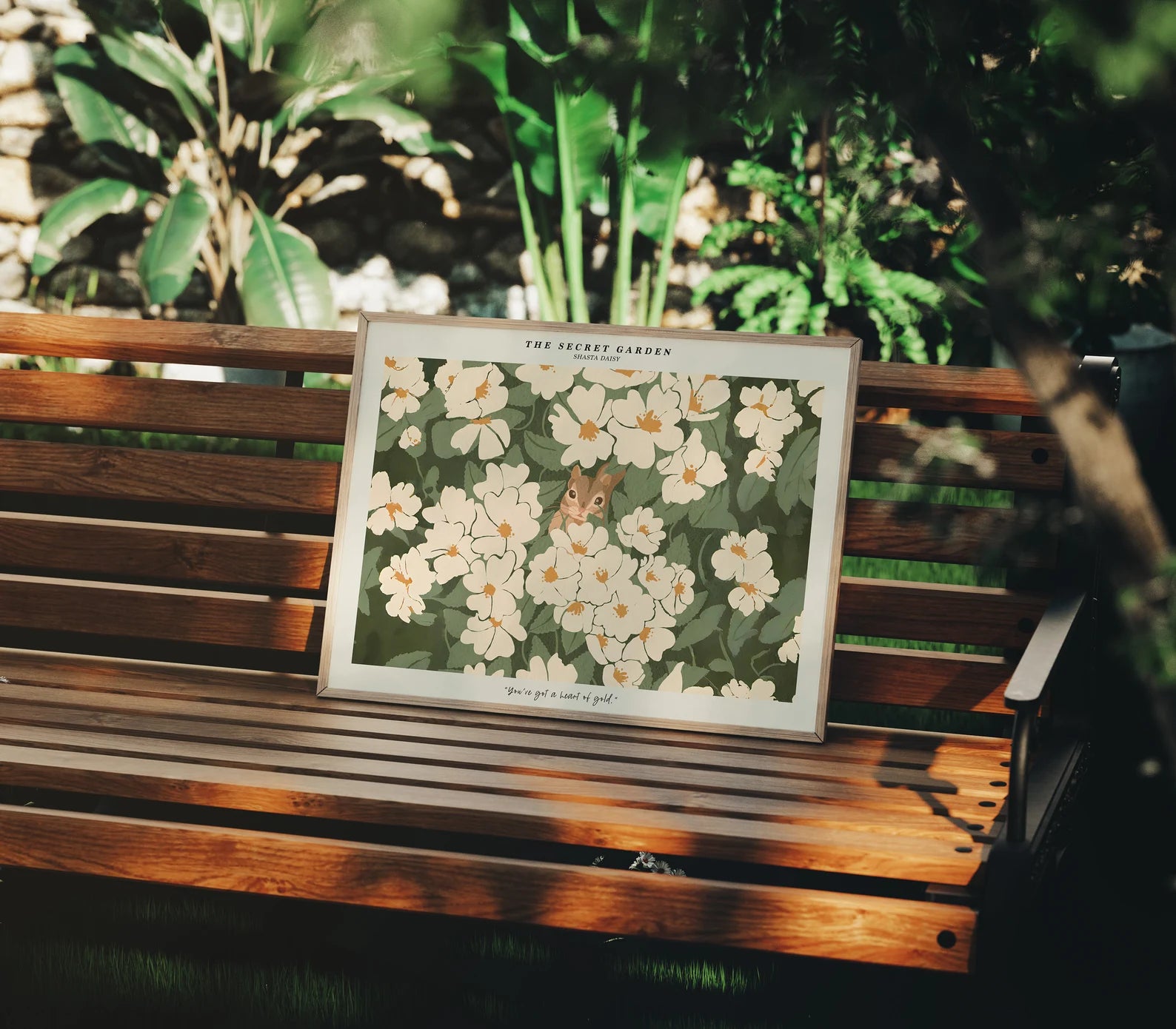 Horizontal Exterior 4x3 Frame Mockup With Sunlight