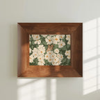 Horizontal 4x3 Wall Frame Mockup With Sunlight