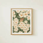 Vertical 8x10 Wall Frame Mockup With Sunlight