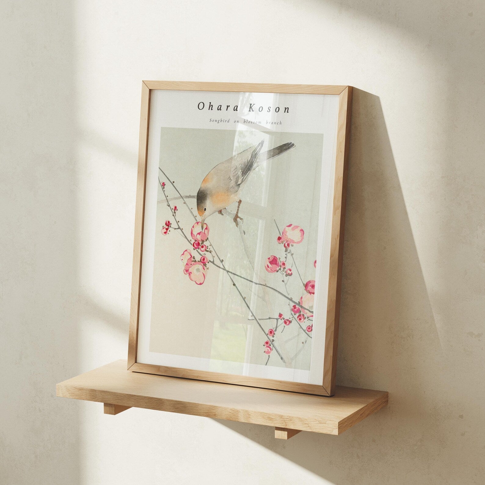 Vertical 3x4 Frame Mockup With Reflection