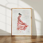 Vertical 3x4 Frame Mockup With Sunlight