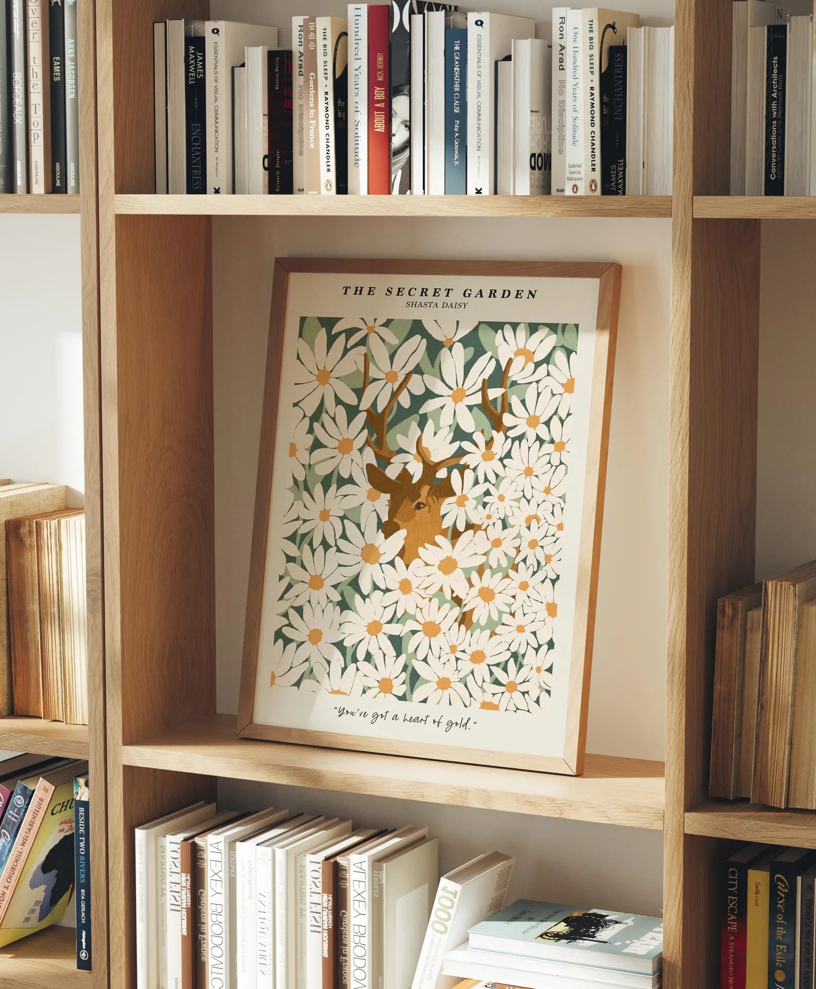 Vertical 3x4 Frame Mockup With Sunlight