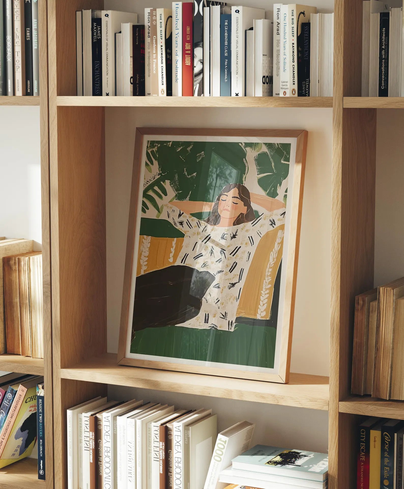 Vertical 3x4 Frame Mockup With Sunlight