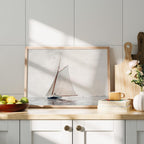 Horizontal Kitchen A Series Frame Mockup With Sunlight