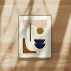 Vertical 3x4 Frame Mockup With Sunlight