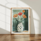 Vertical 3x4 Frame Mockup With Sunlight