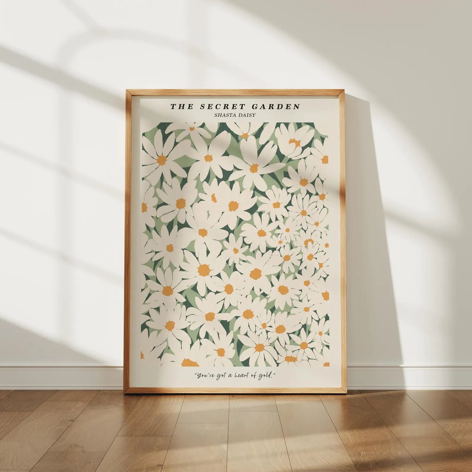 Vertical 3x4 Frame Mockup With Sunlight