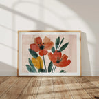 Horizontal 7x5 Frame Mockup With Sunlight