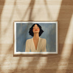 Horizontal 4x3 Frame Mockup With Sunlight